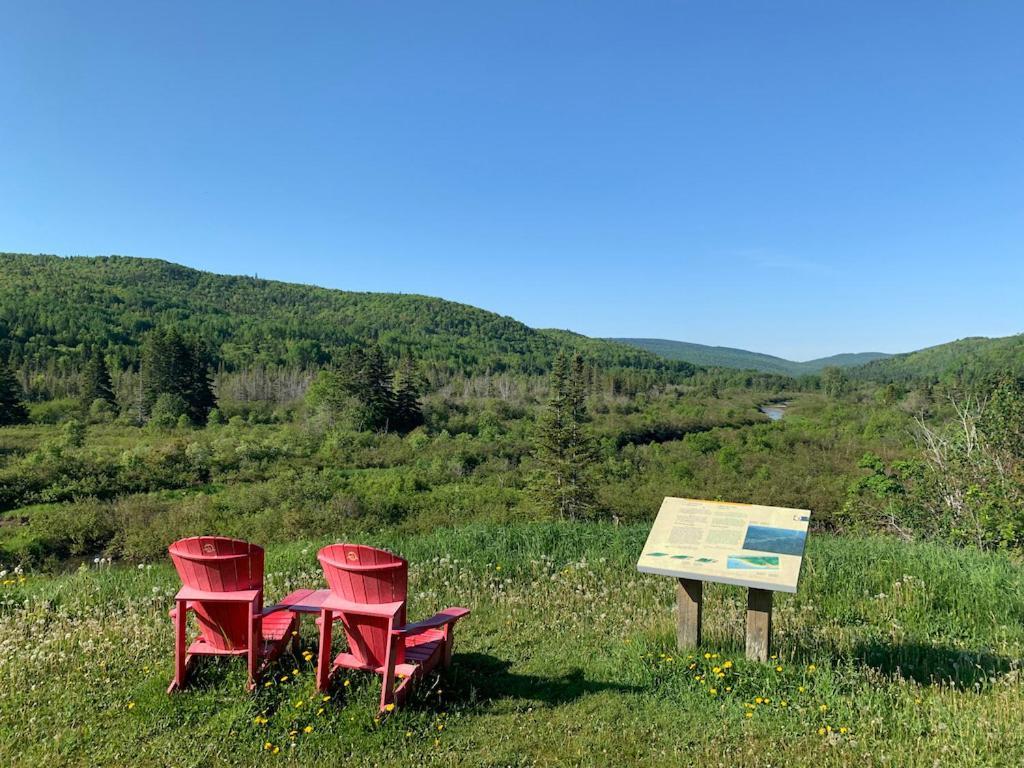 Chalets Les Chanterelles De Forillon L'Anse-au-Griffon Exterior foto
